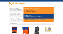 Desktop Screenshot of eagletronicchargers.com